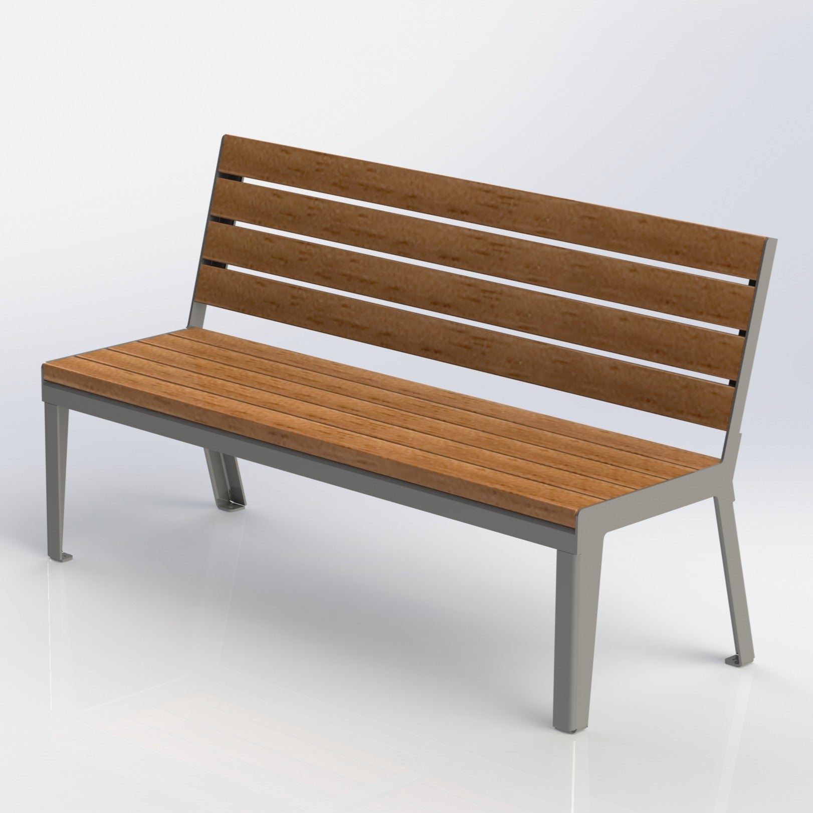 Horizon - Banc avec dossier