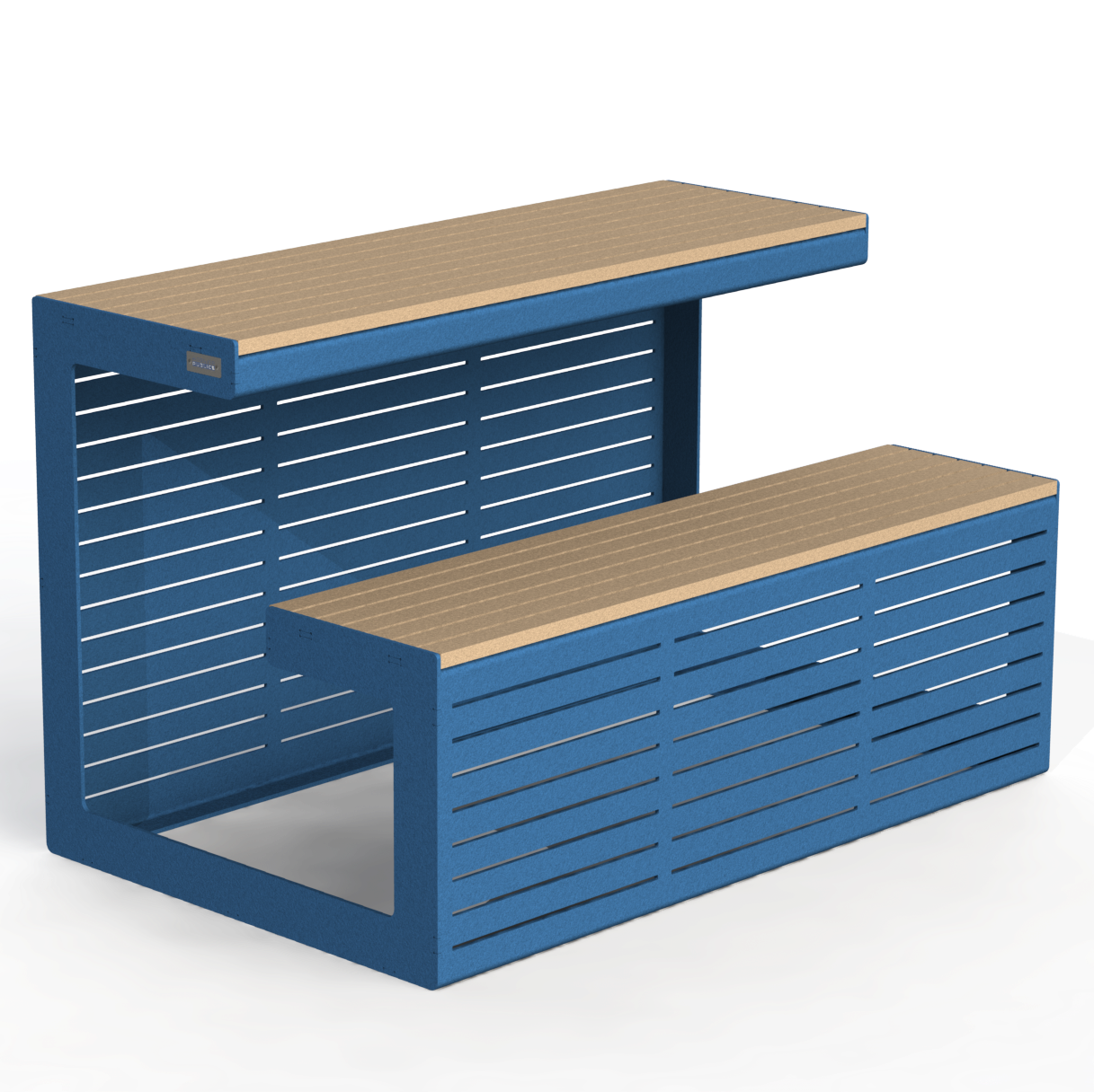 EMT2A - Station De Travail Double Aluminium