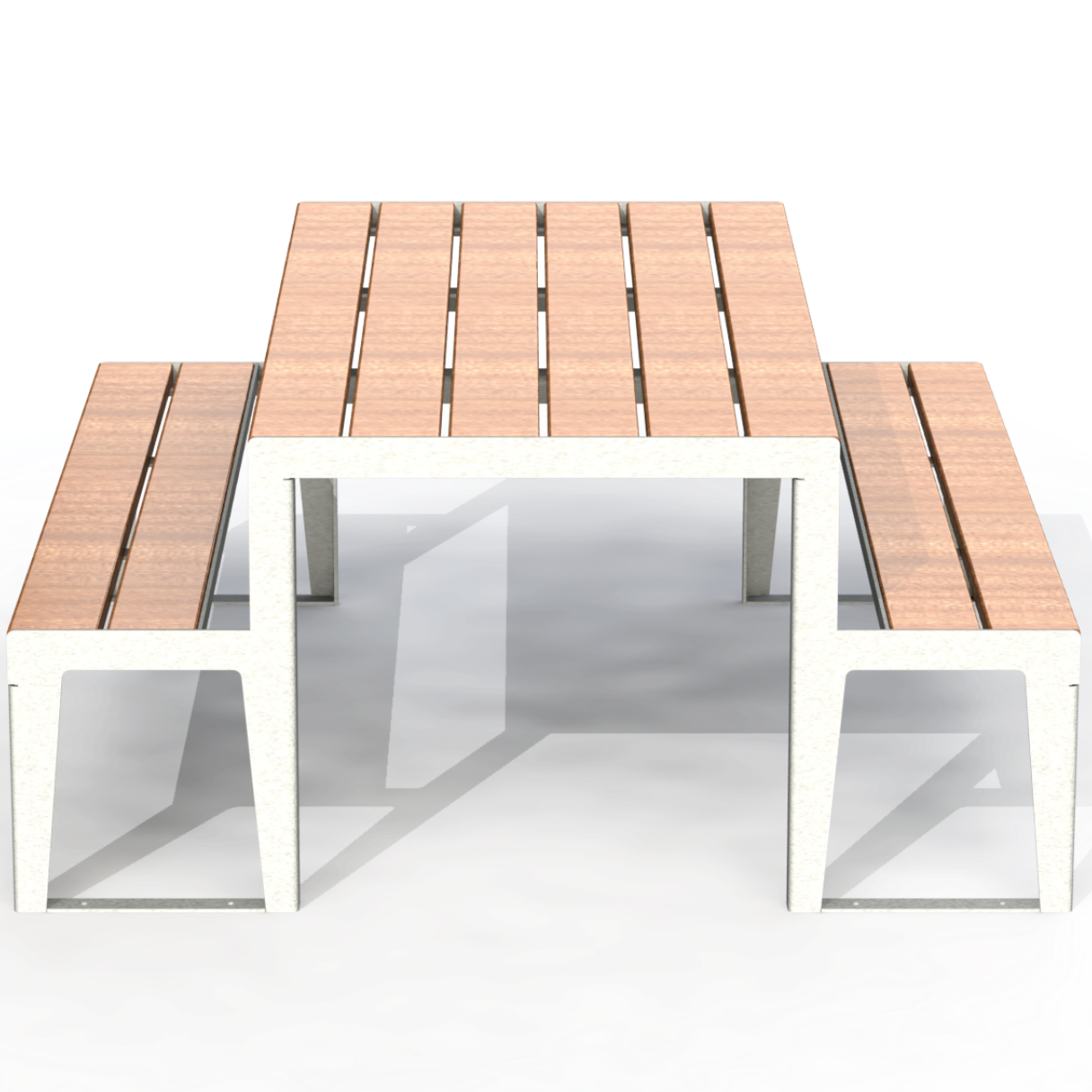 HZT2P - Table de pique-nique 72" plastique recyclé