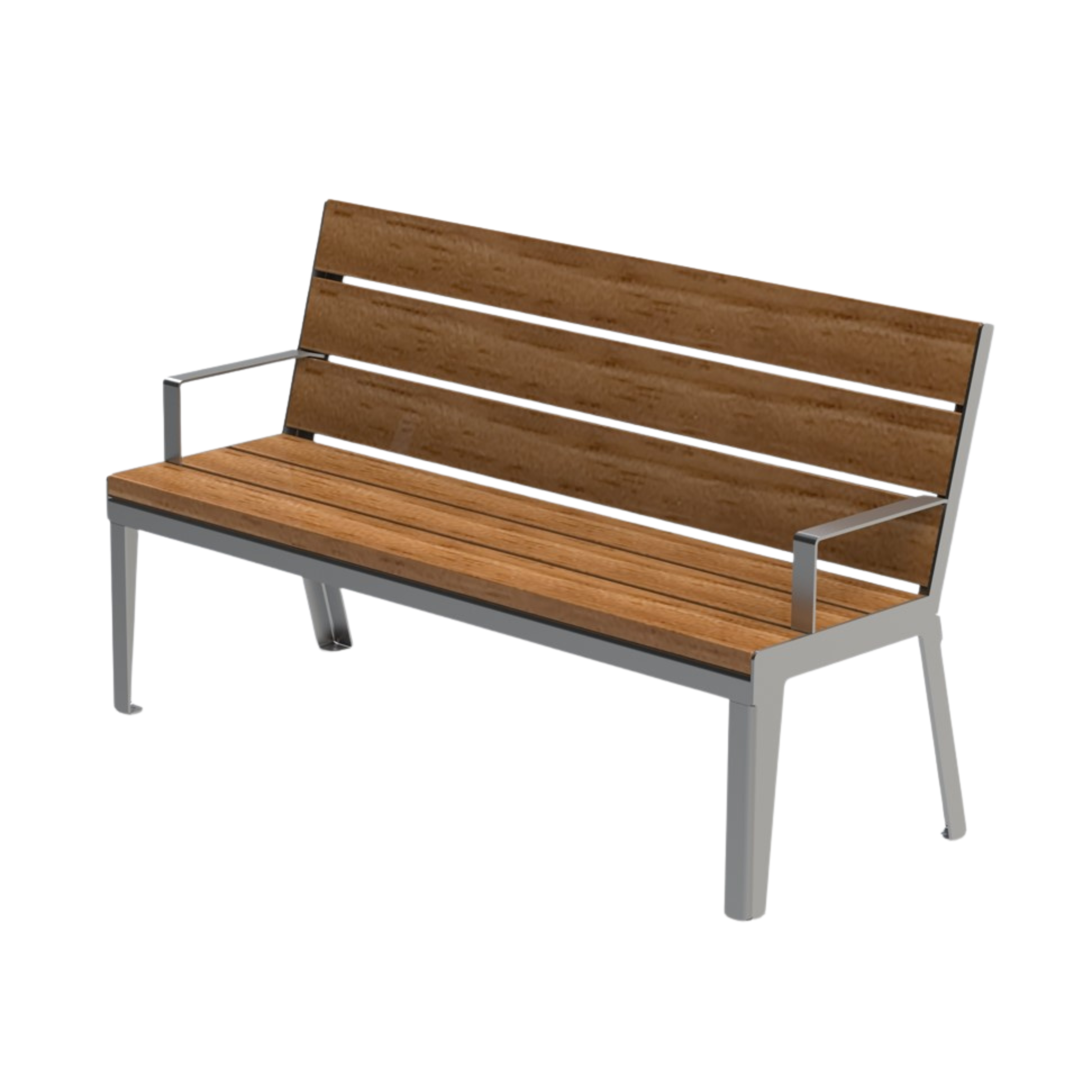 Horizon - Banc avec dossier et appui-bras