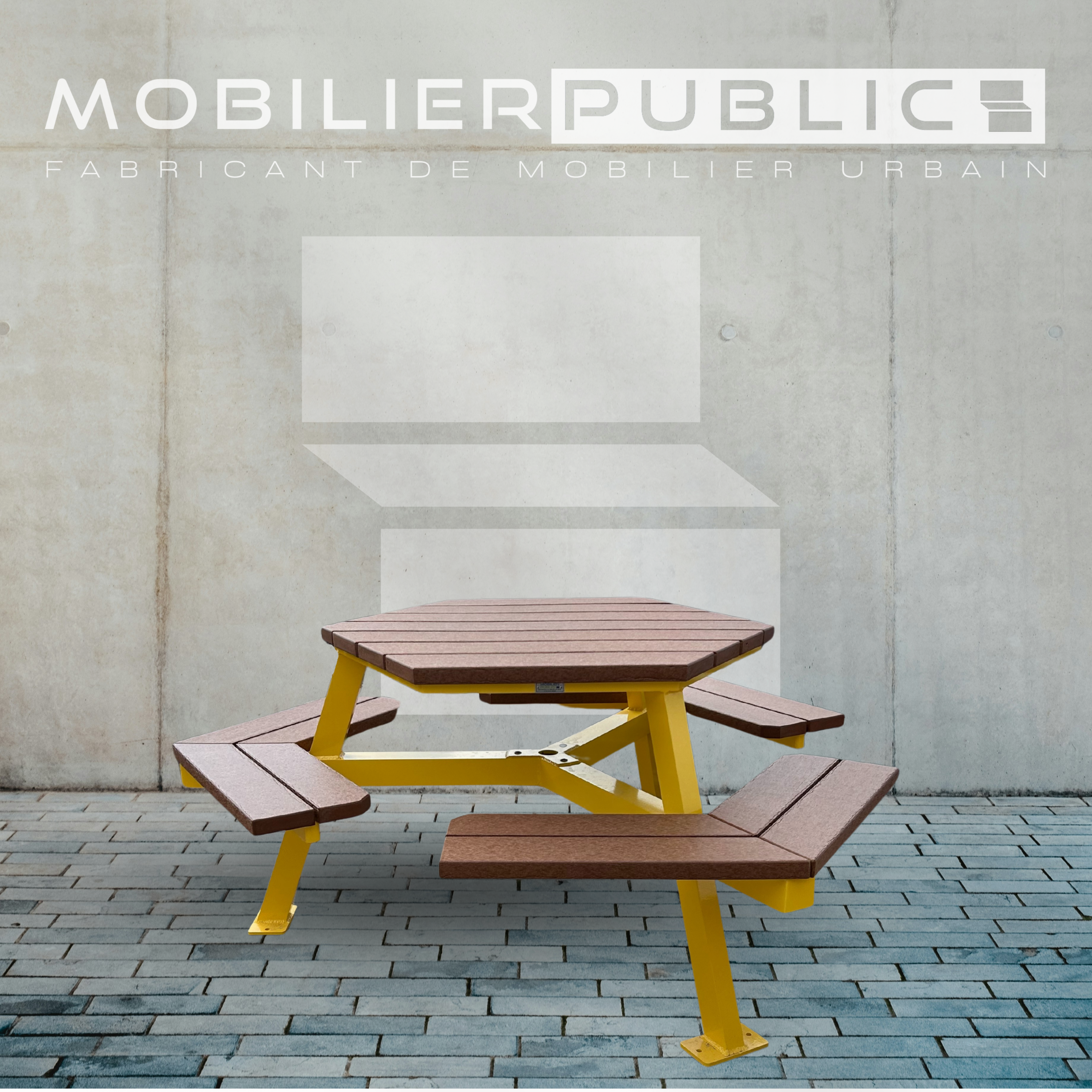 Montcalm - Table hexagonale