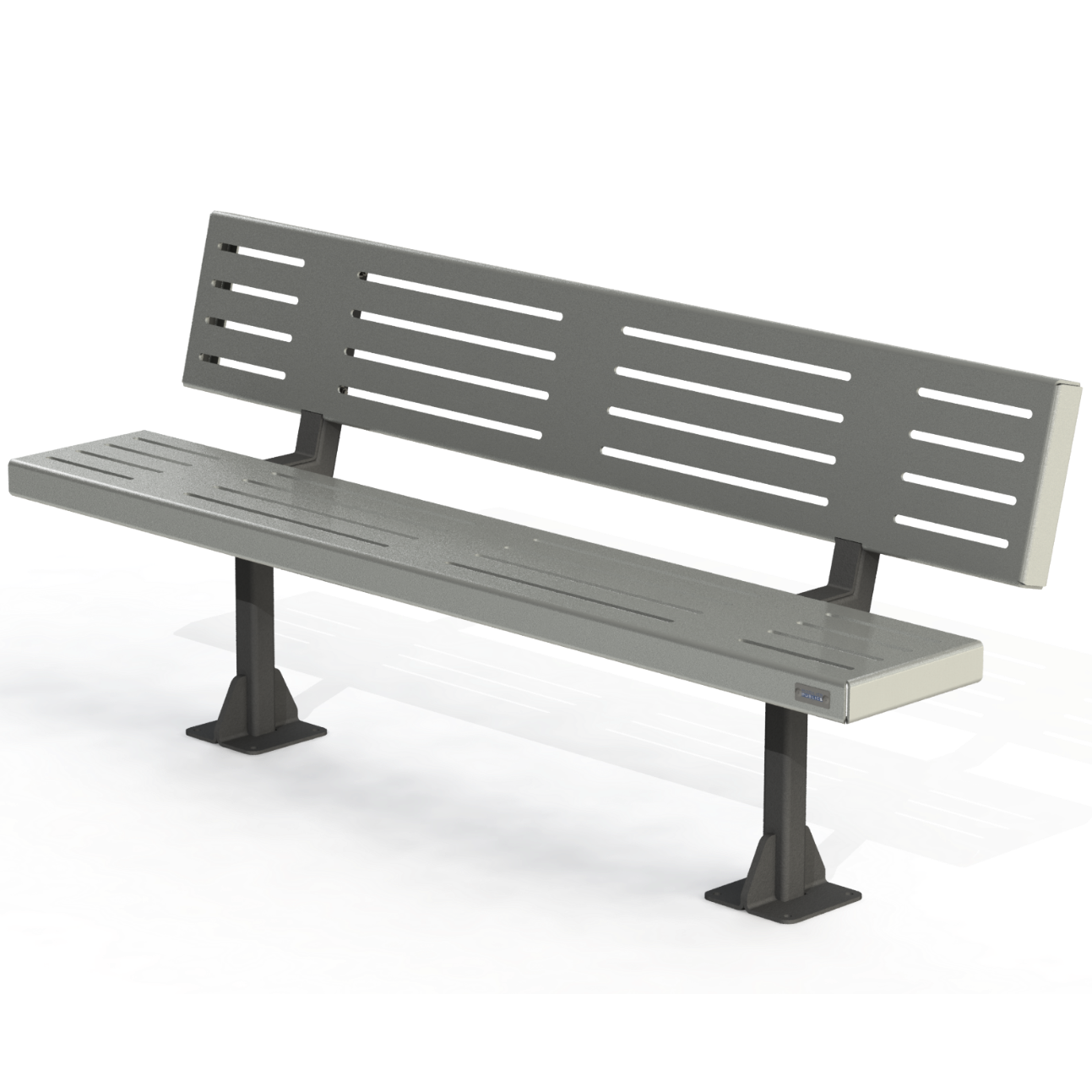 PCB1A - Banc classique 72" 100% aluminium