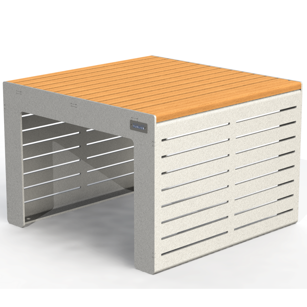 EMB2B - Banc Simple Modulaire Bois