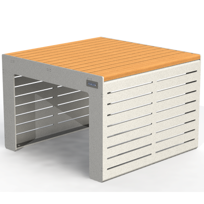 EMB2B - Banc Simple Modulaire Bois