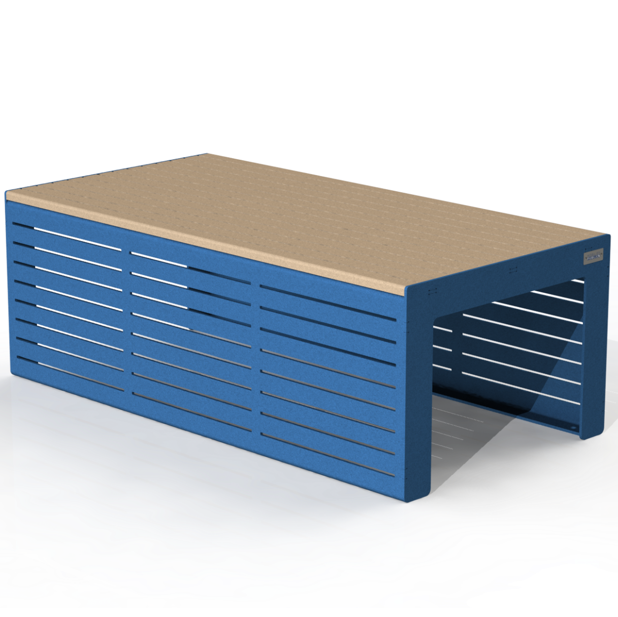 EMB4A - Banc Double Modulaire V2 Aluminium