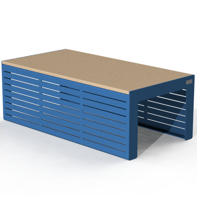 EMB4A - Banc double modulaire v2 aluminium