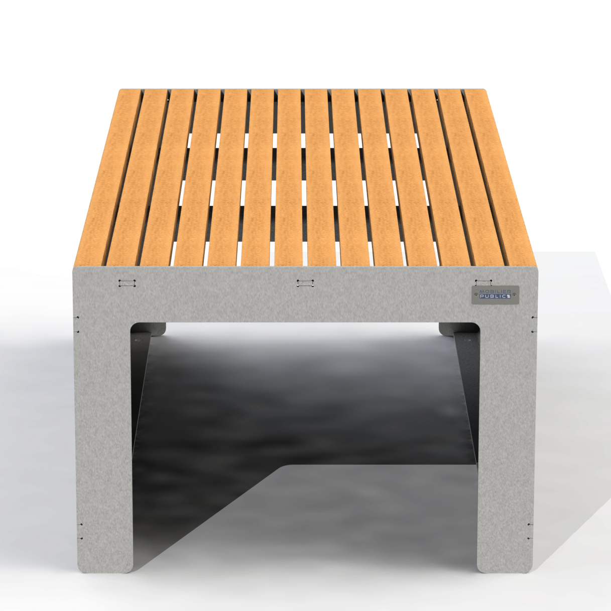 EMB4B - Banc Double Modulaire V2 Bois