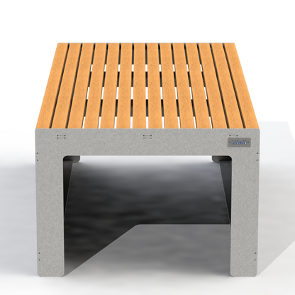 EMB4B - Banc Double Modulaire V2 Bois