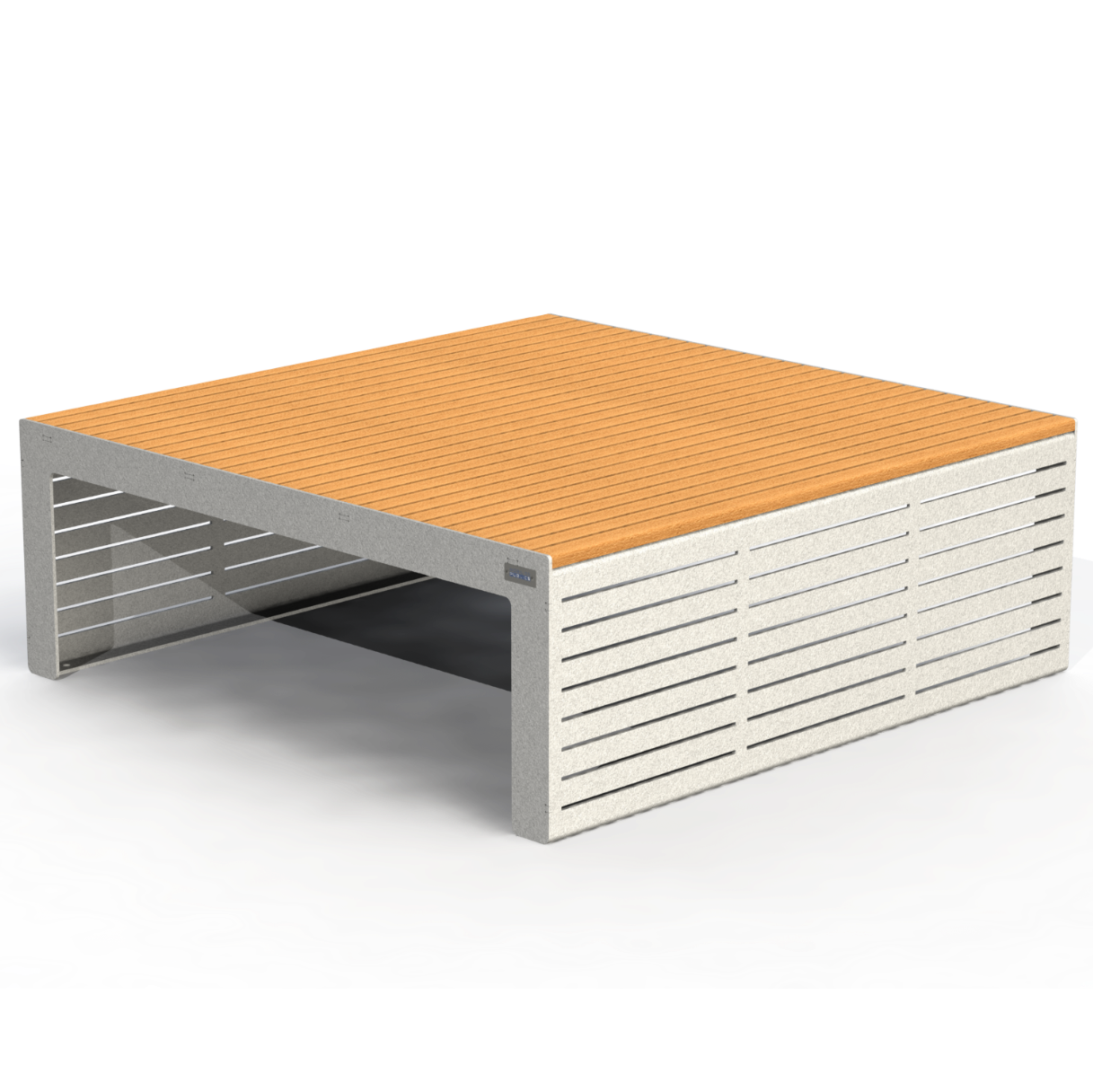 EMB5B - Banc 4 Personnes Modulaire Bois