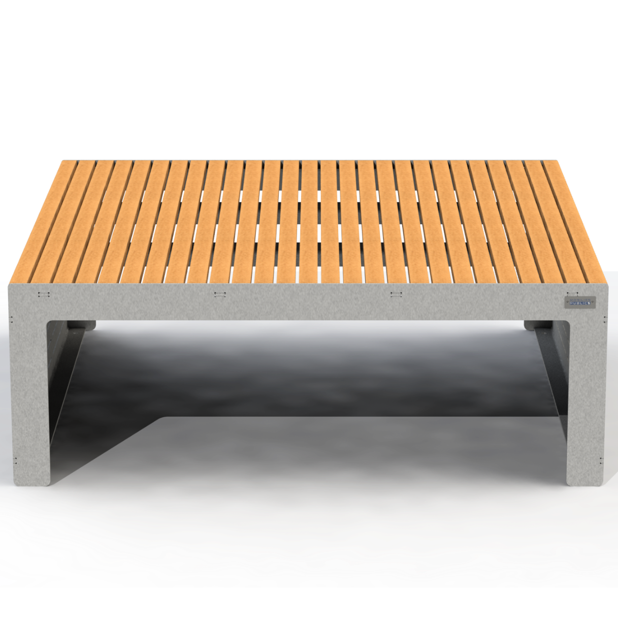 EMB5B - Banc 4 Personnes Modulaire Bois