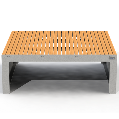 EMB5B - Banc 4 Personnes Modulaire Bois