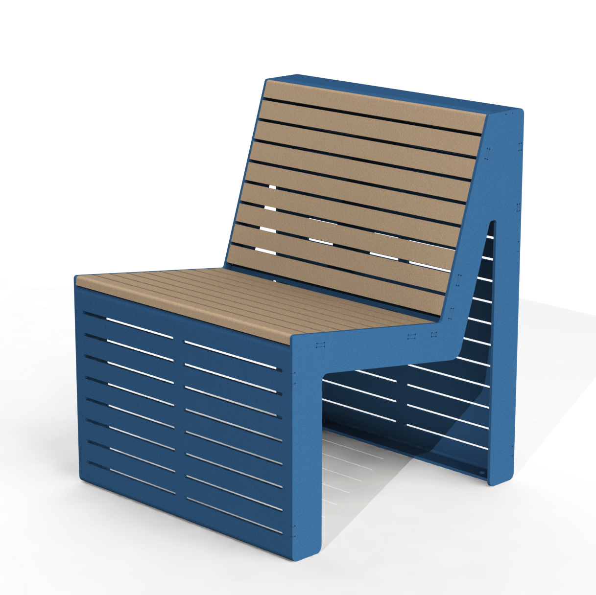 EMB7A - Banc 24" Modulaire Aluminium