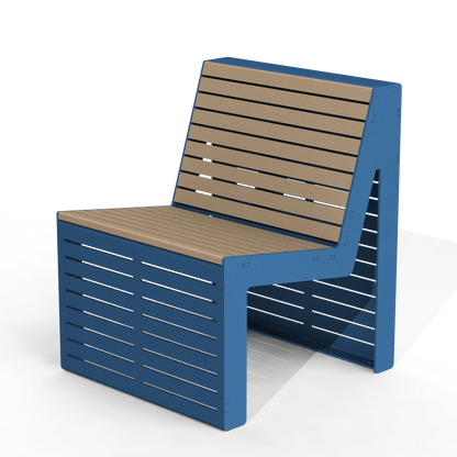 EMB7A - Banc 24" Modulaire Aluminium