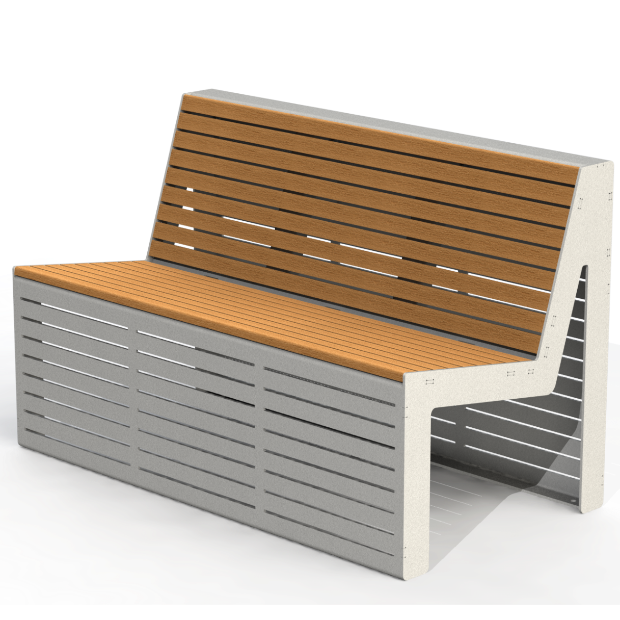 EMB8B - Banc 48" Modulaire Bois