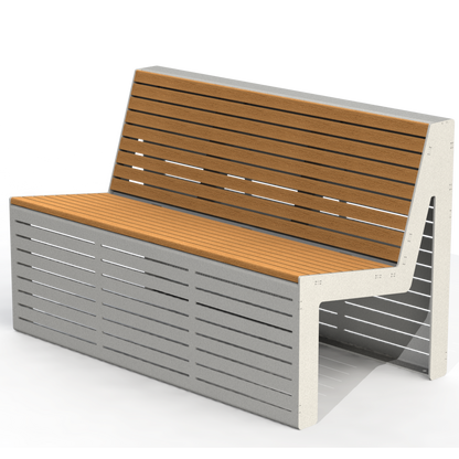 EMB8B - Banc 48" Modulaire Bois