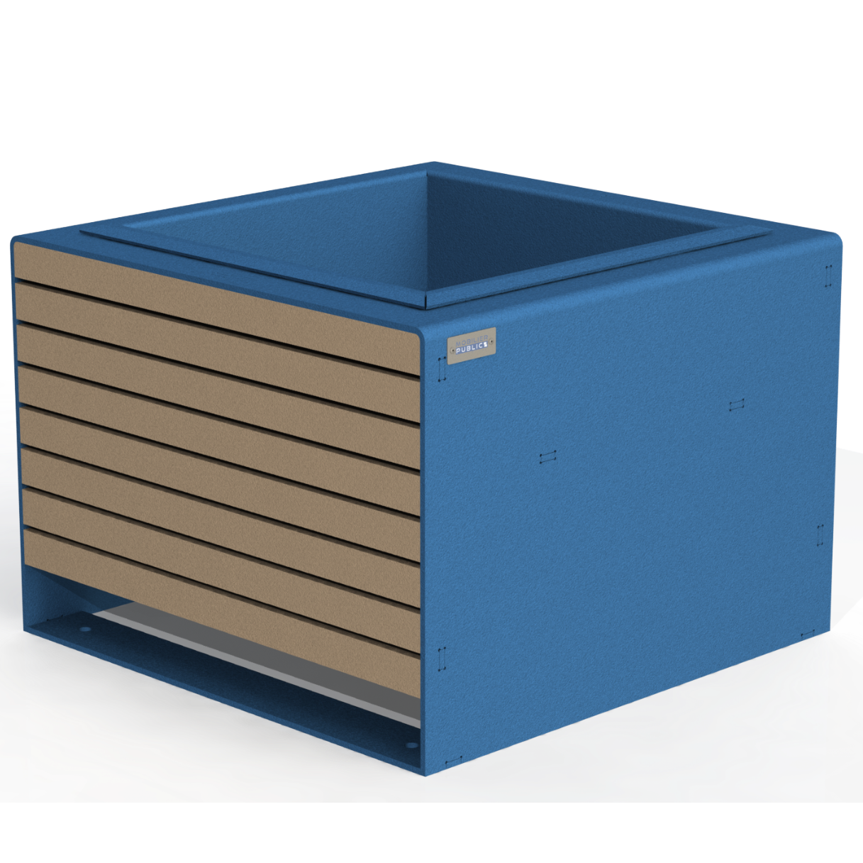 EMJ1A - Jardinière Urbain Modulaire 24" Aluminium