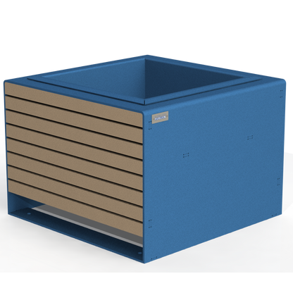 EMJ1A - Jardinière Urbain Modulaire 24" Aluminium