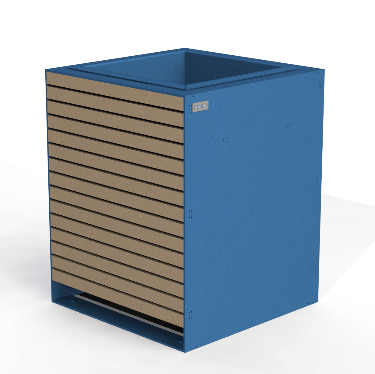 EMJ2A - Jardinière Urbain Modulaire Grand Aluminium