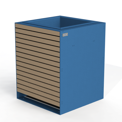 EMJ2A - Jardinière Urbain Modulaire Grand Aluminium