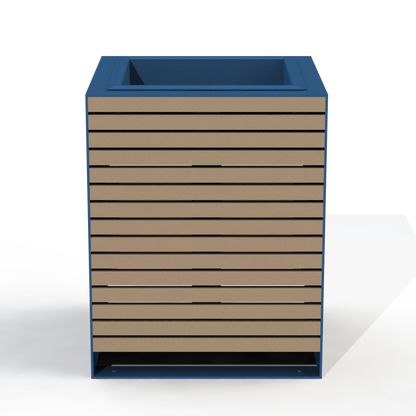 EMJ2A - Jardinière Urbain Modulaire Grand Aluminium