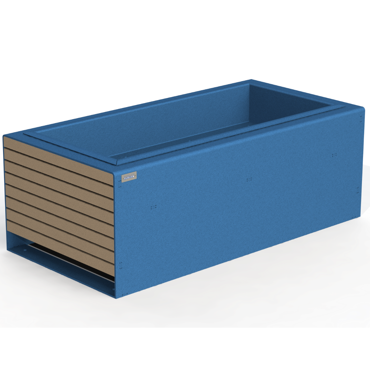 EMJ3A - Jardinière Urbain Modulaire 48" Aluminium