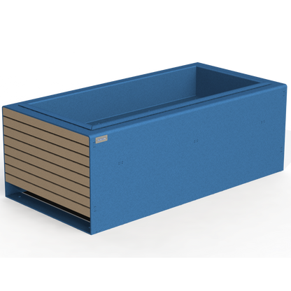 EMJ3A - Jardinière Urbain Modulaire 48" Aluminium