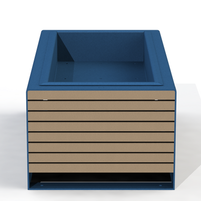EMJ3A - Jardinière urbain modulaire 48" aluminium