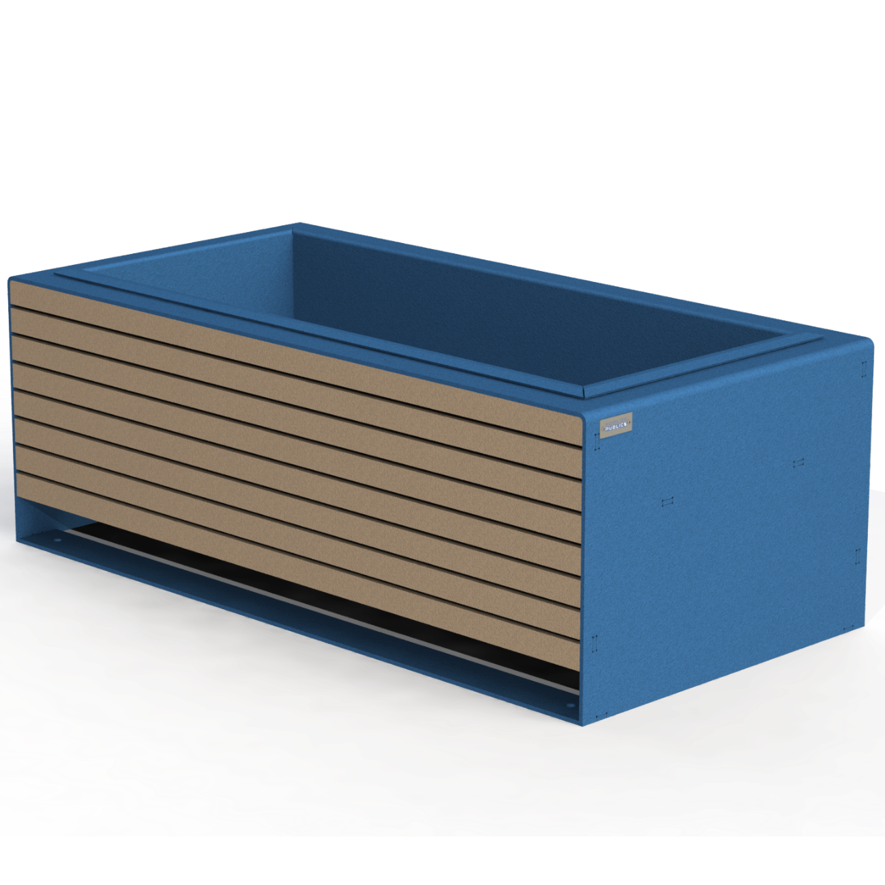 EMJ4A - Jardinière Urbain Modulaire 48" v2 Aluminium