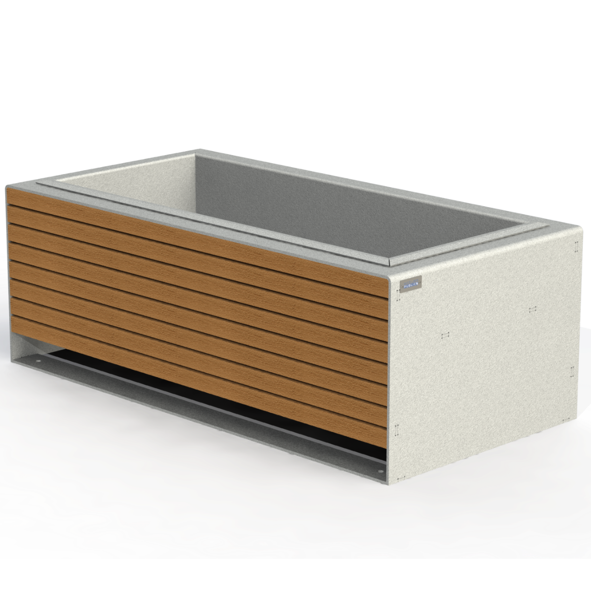 EMJ4B - Jardinière Urbain Modulaire 48" V2 Bois