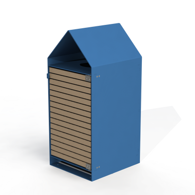 EMP1A - Panier à rebuts modulaire aluminium