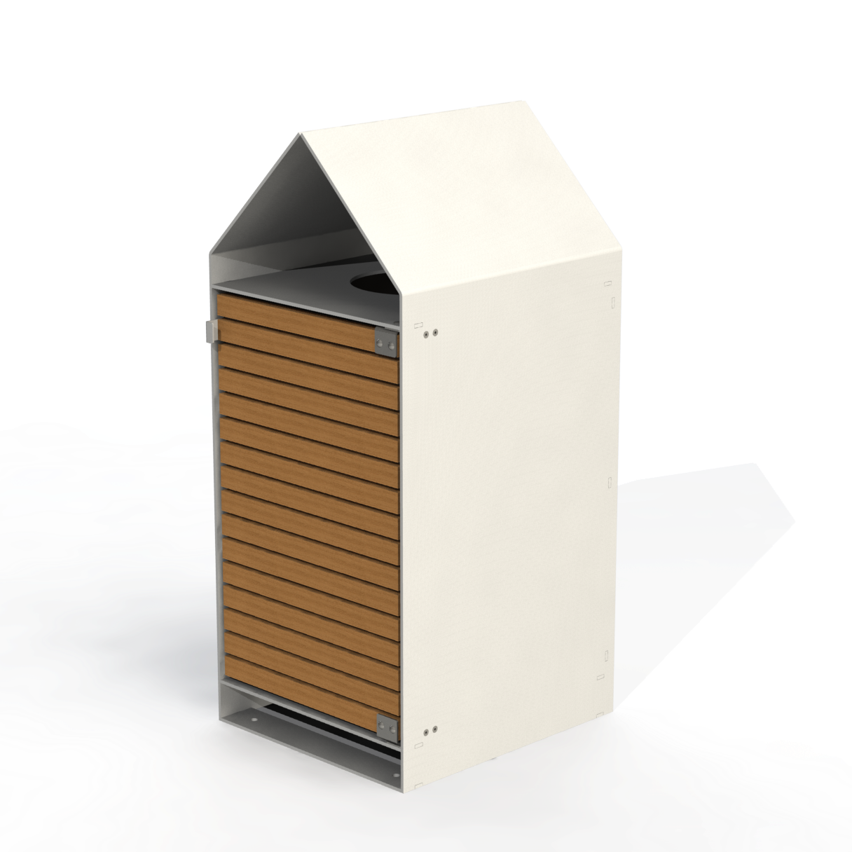 EMP1B - Panier à Rebuts Modulaire Bois