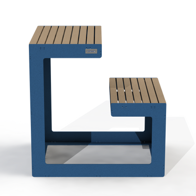 EMT1A - Station de travail simple aluminium