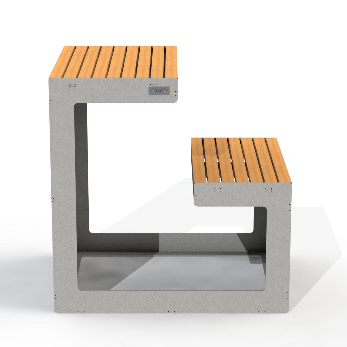 EMT1B - Station De Travail Simple Bois