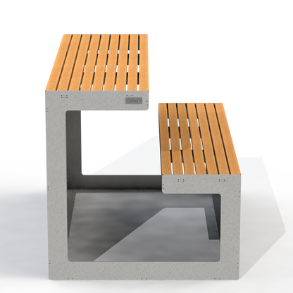 EMT2B - Station De Travail Double Bois