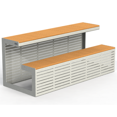 EMT3B - Station de travail triple bois