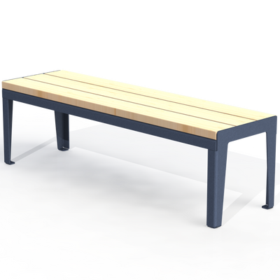 HZB8B - Banc 60" sans dossier bois