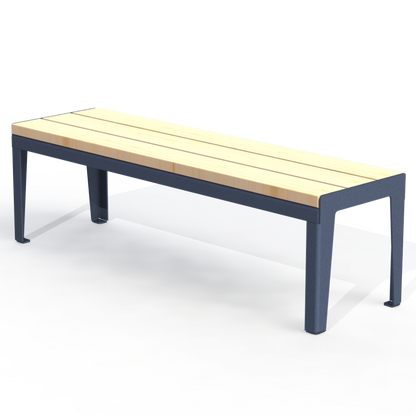 HZB8B - Banc 60" Sans Dossier Bois