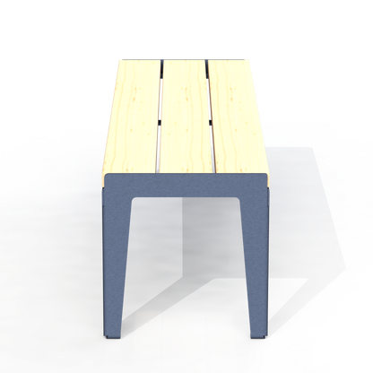 HZB8B - Banc 60" Sans Dossier Bois