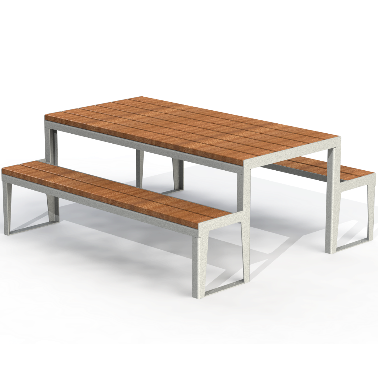 HZT2P - Table de Pique-Nique 72" Plastique Recyclé