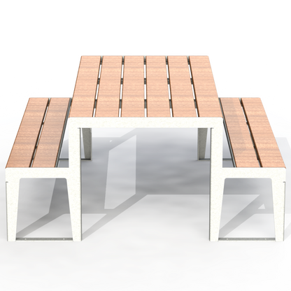 HZT2P - Table de Pique-Nique 72" Plastique Recyclé