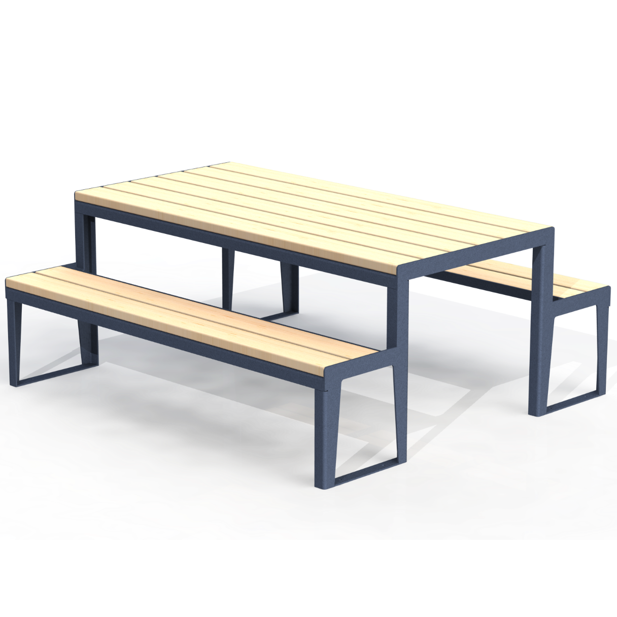 HZT2B - Table de Pique-Nique 72" Bois