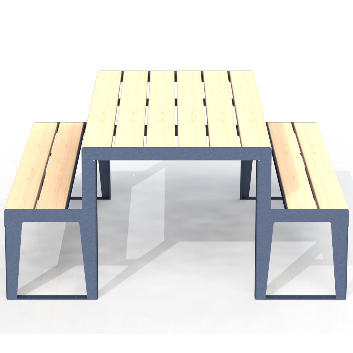 HZT2B - Table de Pique-Nique 72" Bois