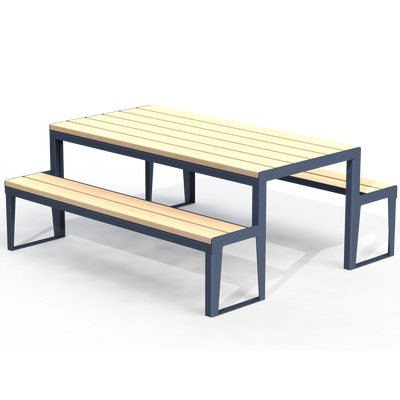 HZT2B - Table de pique-nique 72" bois