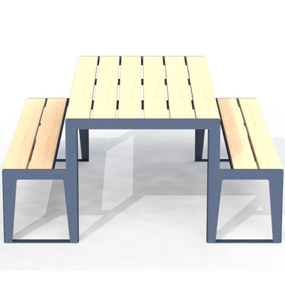 HZT2B - Table de pique-nique 72" bois
