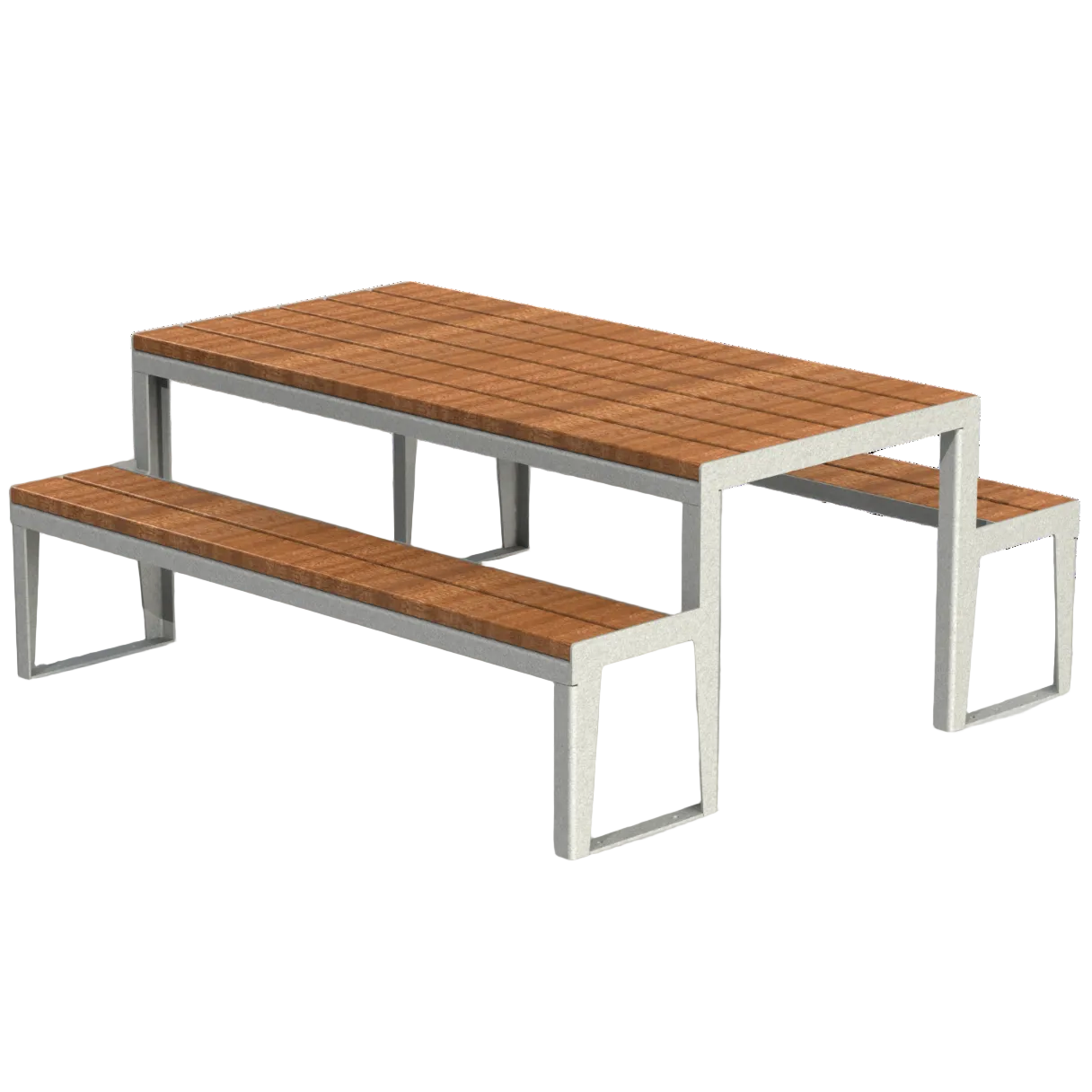 HZT2P - Table de pique-nique 72" plastique recyclé