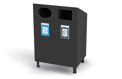 Panier à rebuts - 2 voies