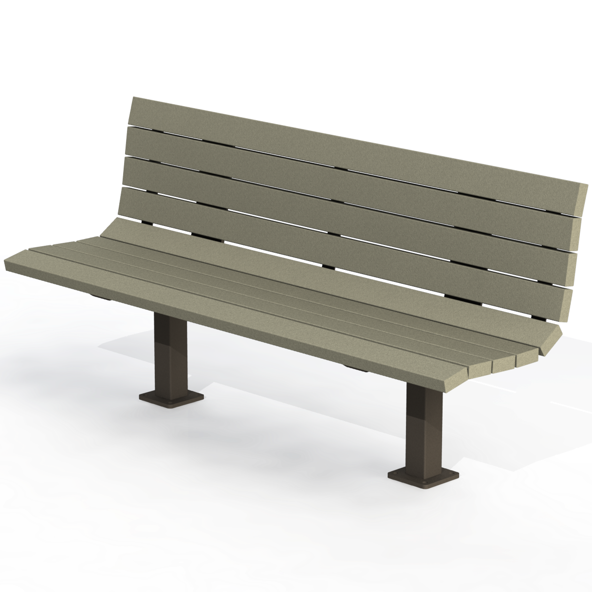 MTB1P - Banc Ergonomique Plastique Recyclé