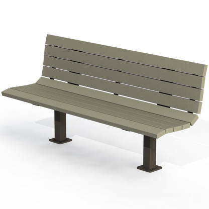 MTB1P - Banc Ergonomique Plastique Recyclé