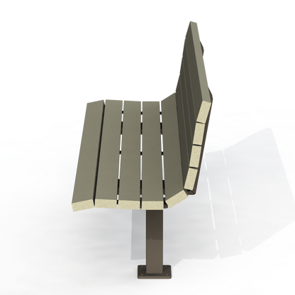 MTB1P - Banc Ergonomique Plastique Recyclé