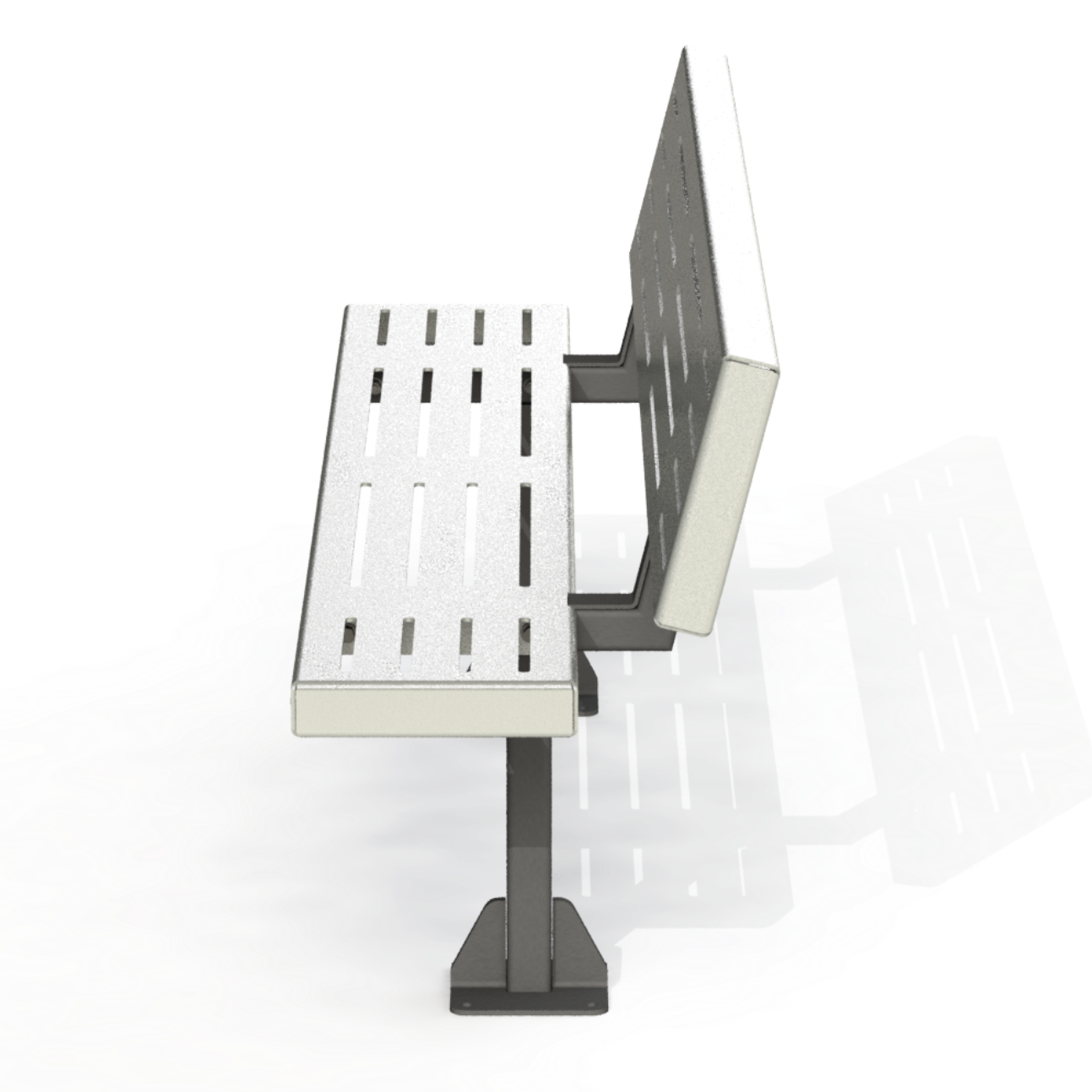 PCB1A - Banc Classique 72" 100% Aluminium